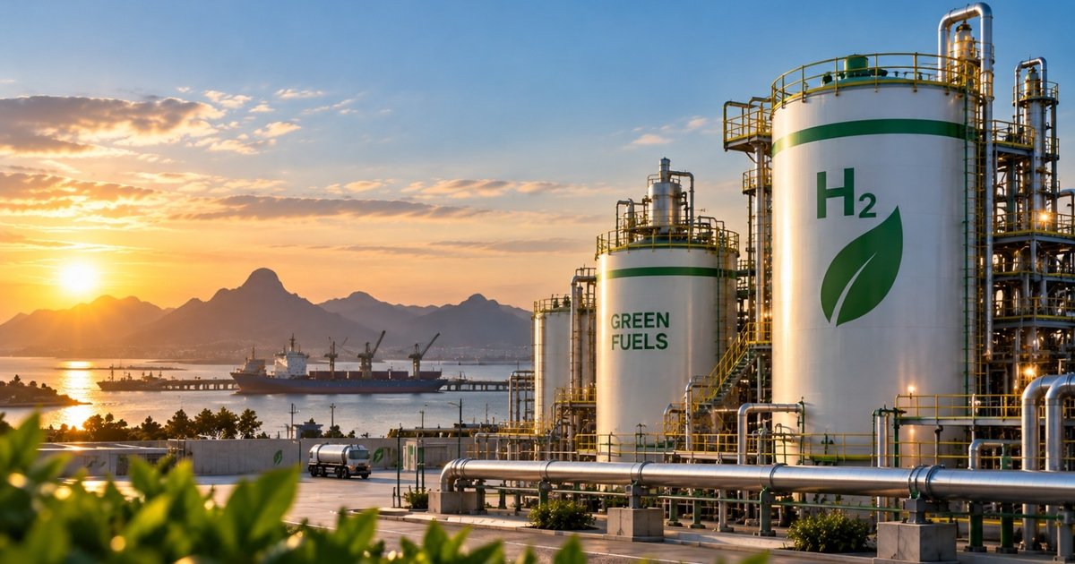 Alemanha vai investir em usina de 10 mil toneladas de metanol verde no Espírito Santo