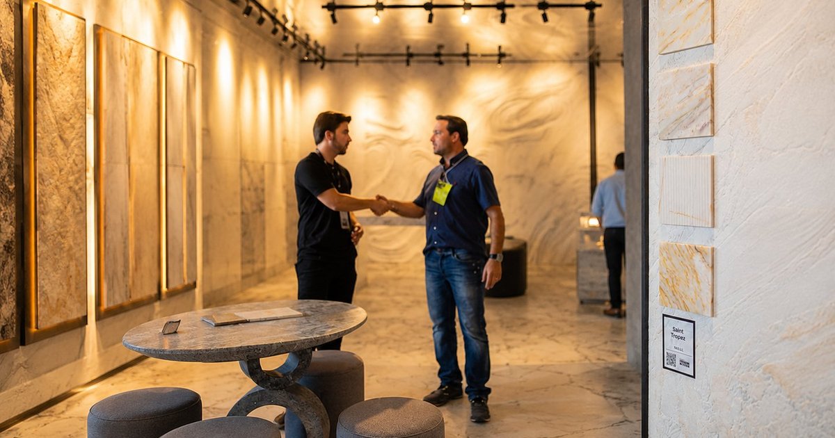 Cachoeiro Stone Fair expõe 81 blocos de US$ 1,5 milhão e registra negócios antes da abertura