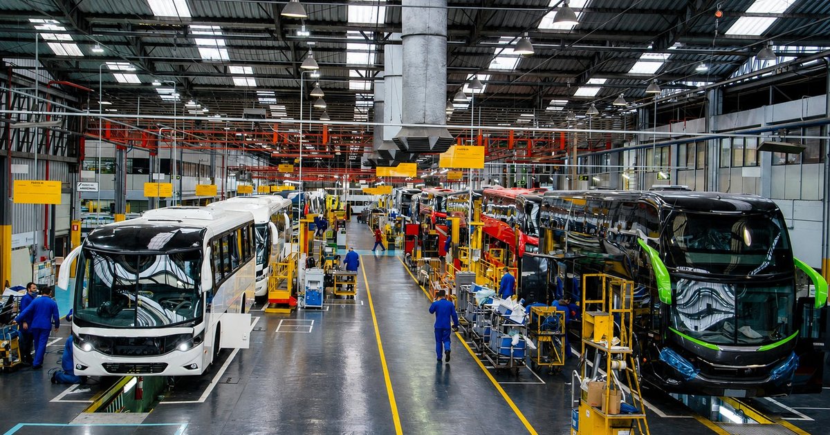 São Mateus impulsiona produção da Marcopolo: fábrica capixaba já responde por mais da metade dos ônibus do grupo no Brasil