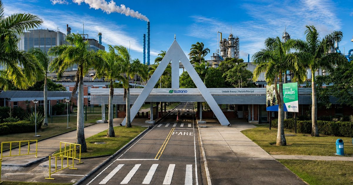 Suzano registra EBITDA ajustado de R$ 4,7 bilhões no 2º trimestre e receita salta para R$ 11,6 bilhões