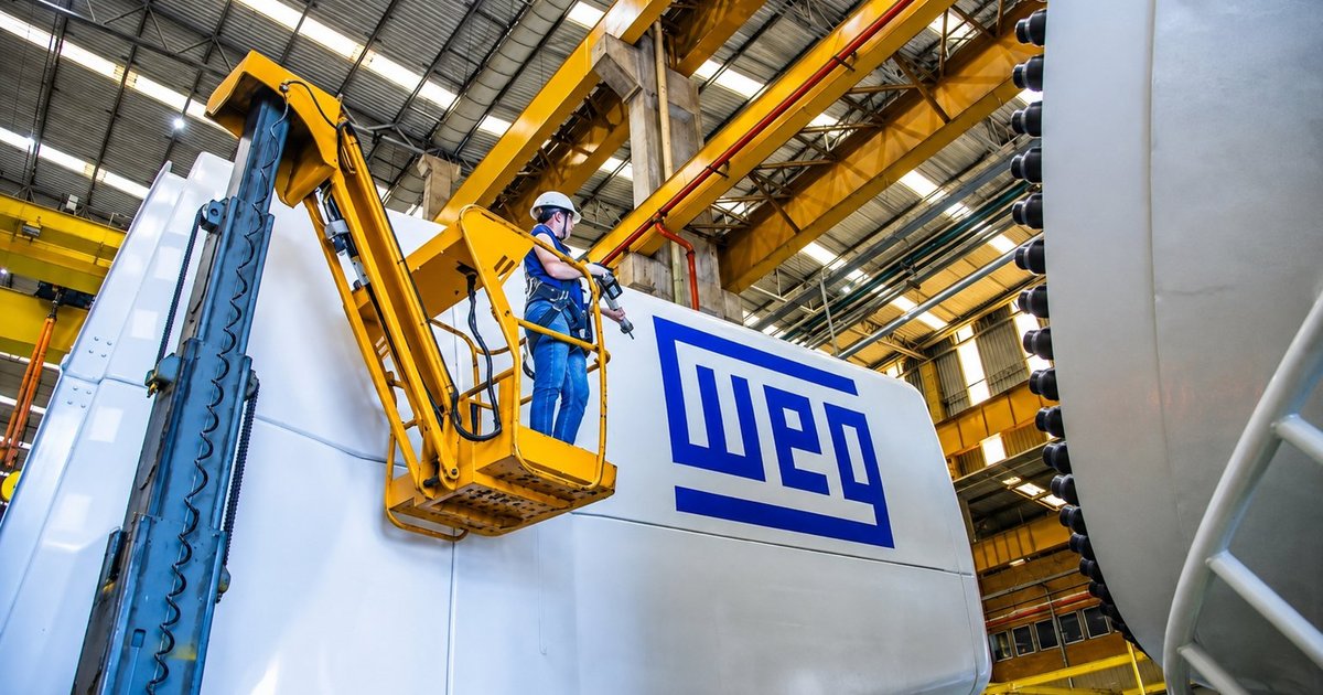 WEG fatura R$ 10,1 bilhões no 2T26 e investe R$ 160 milhões em Linhares